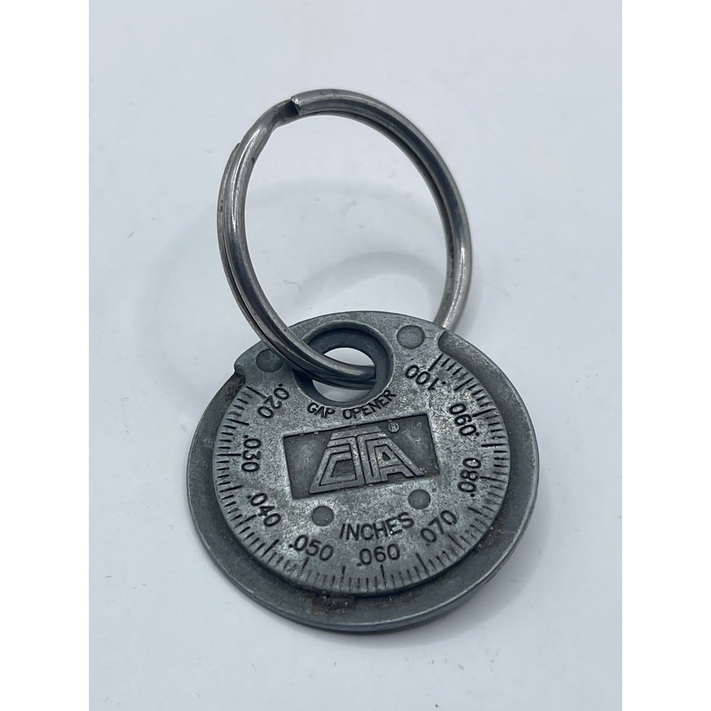 Vintage Craftsman Spark Plug Gap‎ Gauge Tool Keychain